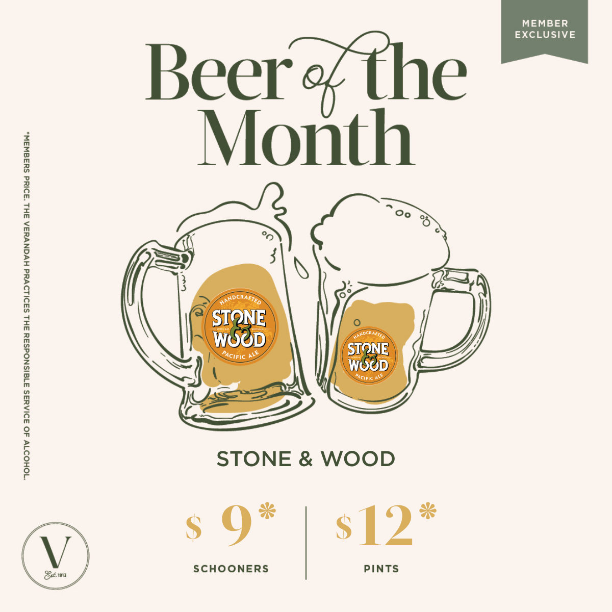 BEER OF THE MONTH: STONE & WOOD