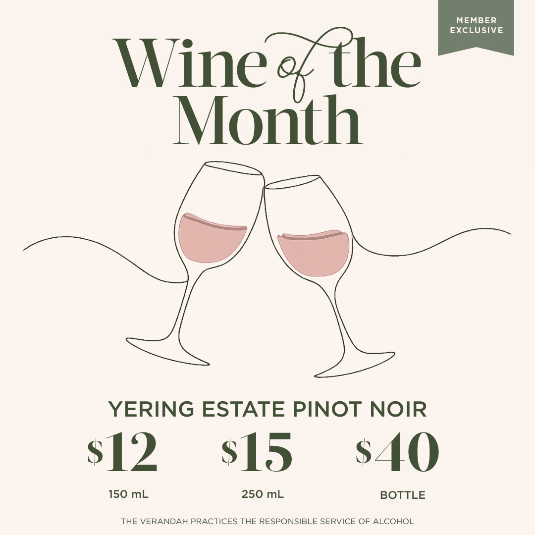 WINE OF THE MONTH: YERING STATION PINOT NOIR
