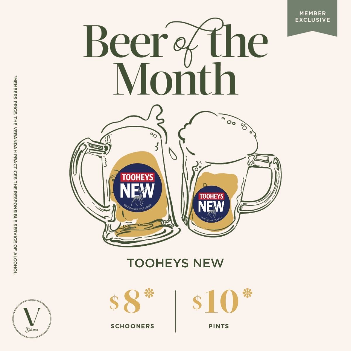BEER OF THE MONTH: TOOHEYS NEW