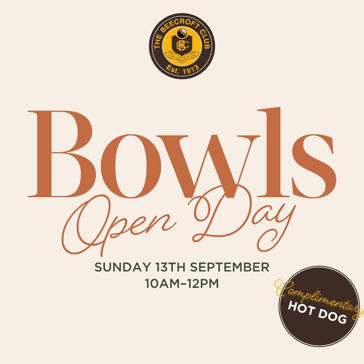 BOWLS OPEN DAY