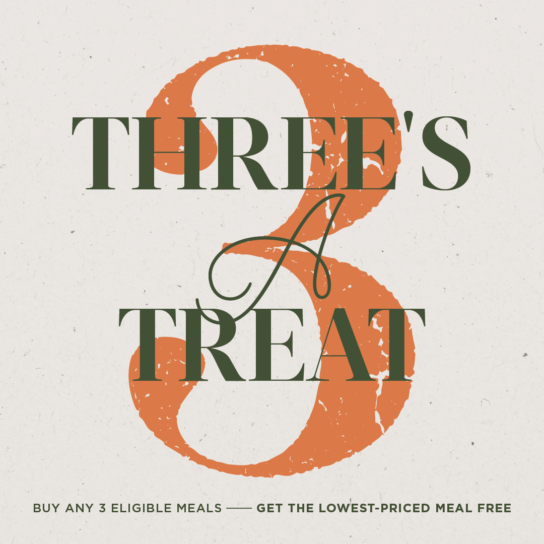 Three’s A Treat
