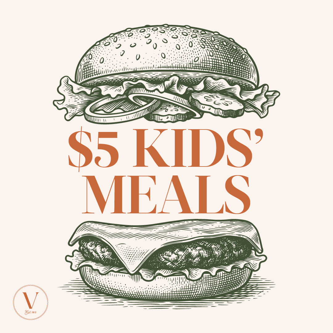 $5 KIDS MEALS